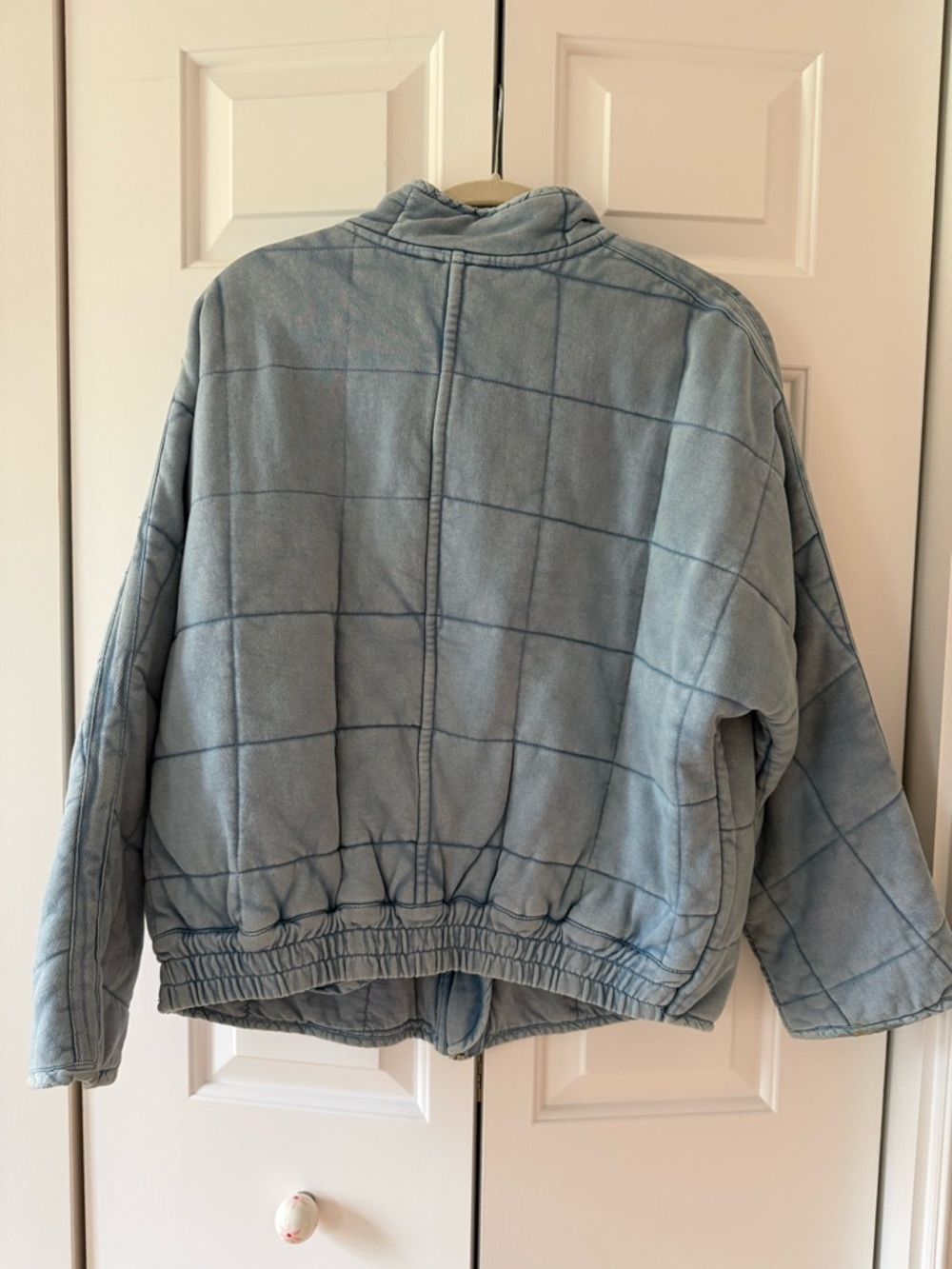 Free People Dolman Quilted Knit Jacket - Picture 6 of 7